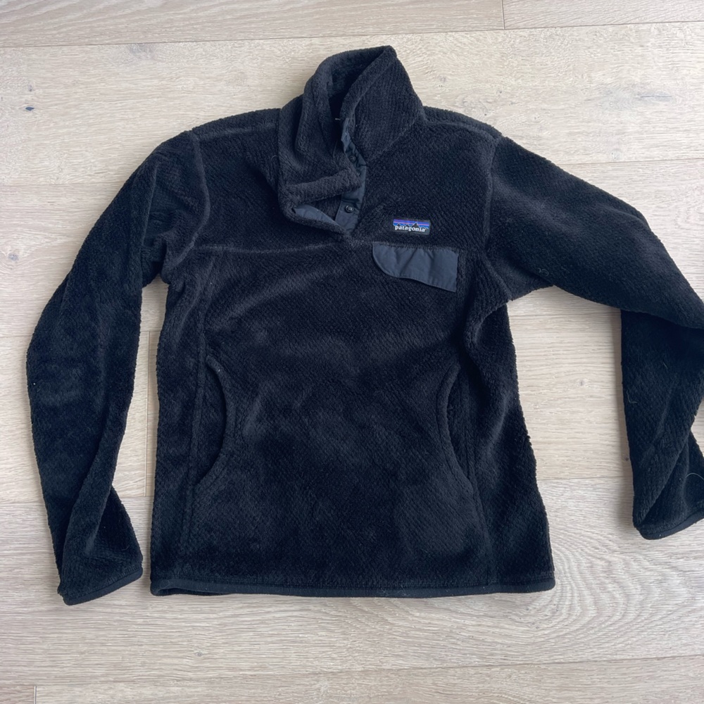 PATAGONIA RE-TOOL SNAP FLEECE BLACK